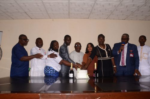 Bayelsa State Due Process Bureau Celebrates its Monthly Thanksgiving Service and October Birthday Celebrants.